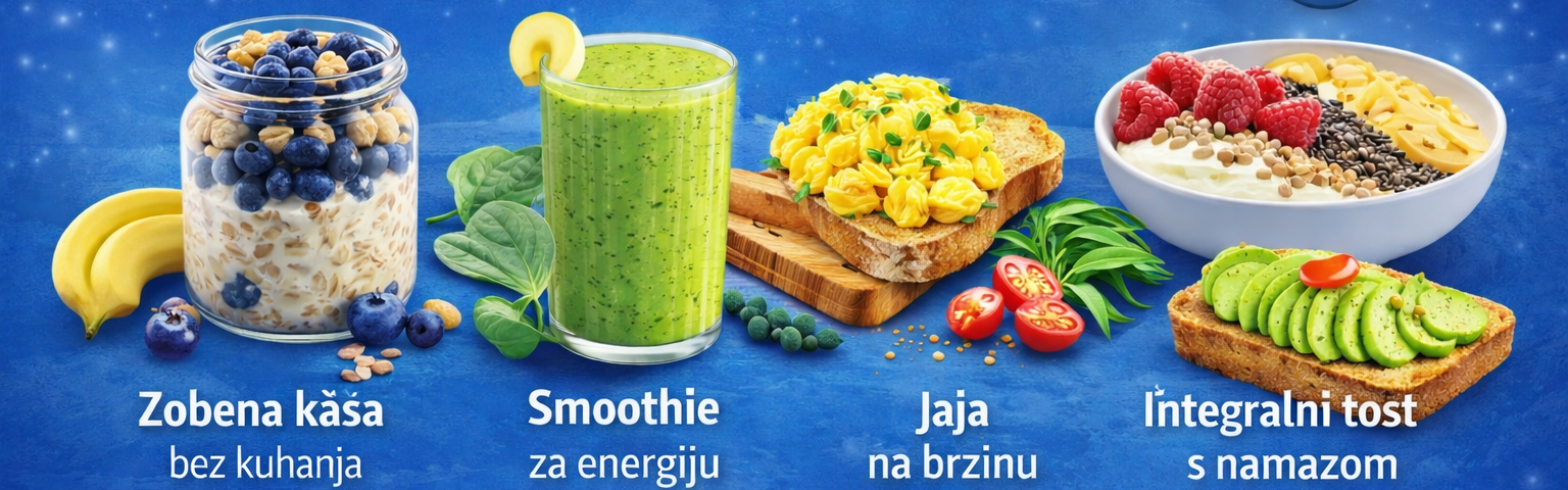 Kako napraviti zdrav doručak